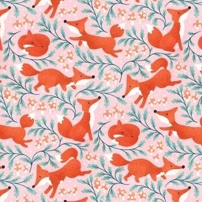 Foxy Friends | Light Pink