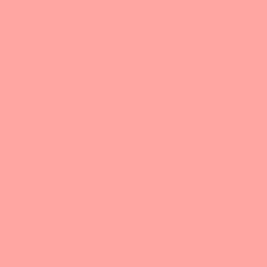 Medium Pink Salmon Peach Coral  #ffa5a2