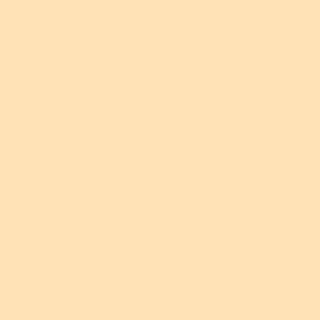 Vanilla Pale Yellow Beige Solid Color #ffe2b6