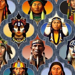 Fairytale faces, the Americas collection