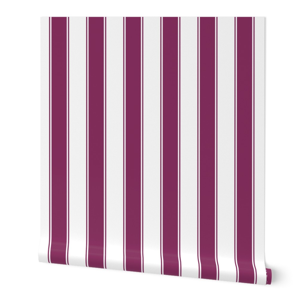 Fat Stripes Cabana in Plum / Purple 