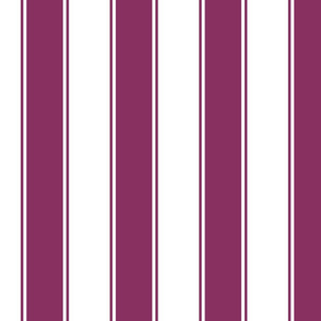 Fat Stripes Cabana in Plum / Purple 