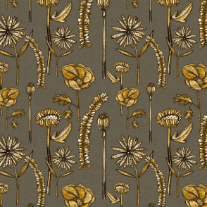 Blooms Brightly - Gold And Grey Edition 