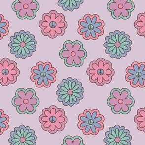 Pastel Retro Floral