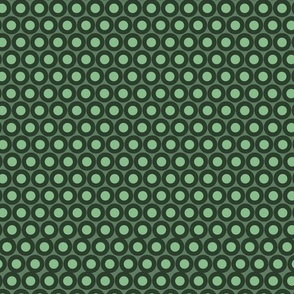 Simple green dots