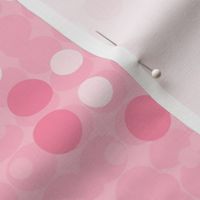 Simple pink and white dots