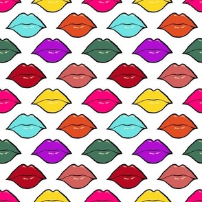 Colorful lips