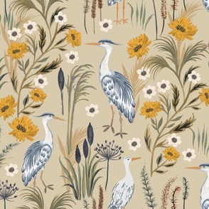 Heron French Country Sand Jumbo