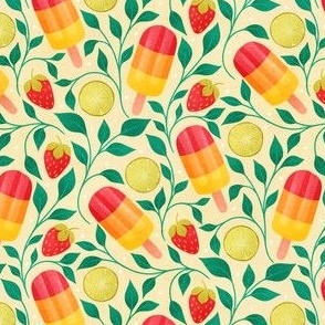Summer Fruit Lollies | Cream