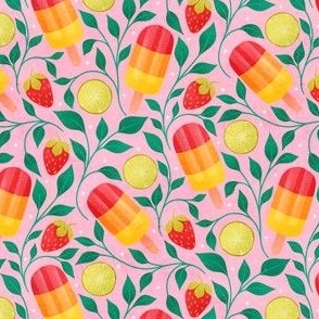 Summer Fruit Lollies | Pink