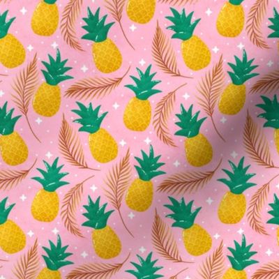 Tropical Pineapples | Pink