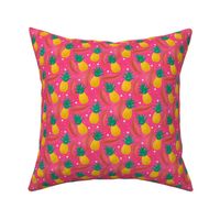 Tropical Pineapples | Hot Pink