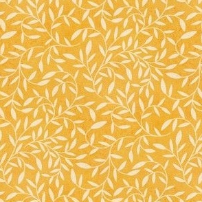 Leafy Scatter | Yellow