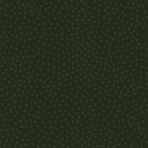 green dots on a very dark green solid color