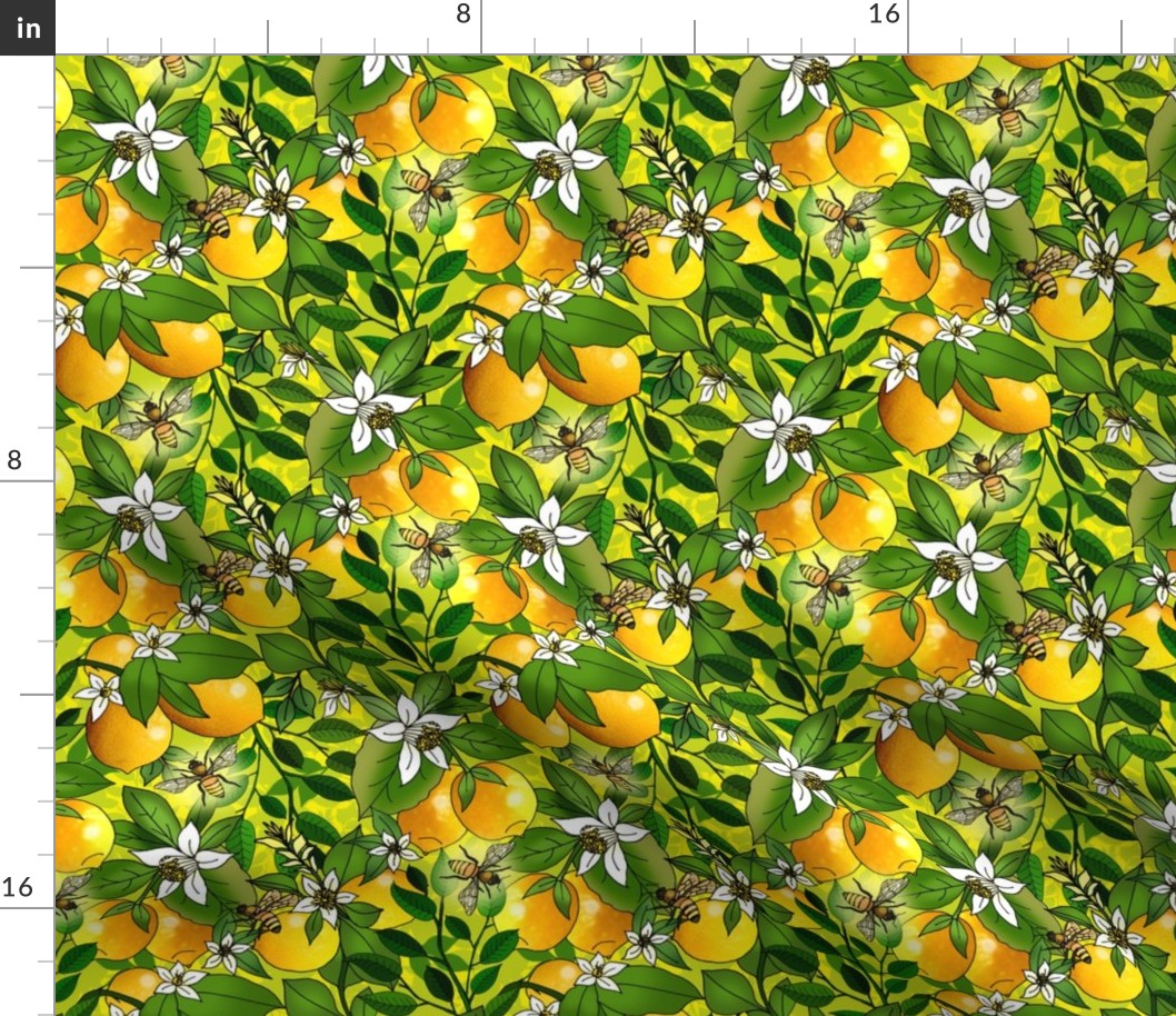 Honey Lemon Grove (large scale)  