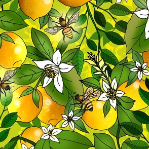 Honey Lemon Grove (large scale)  
