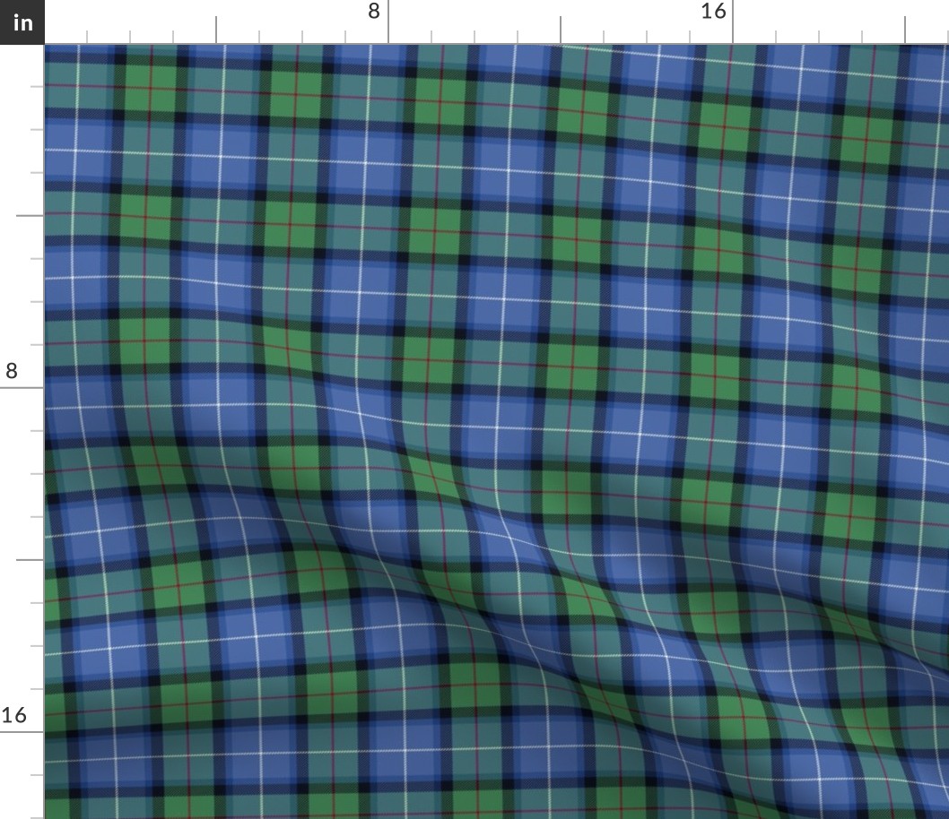 Tweedside hunting tartan, custom variant #1, 3"
