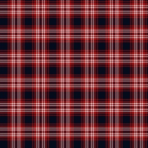 Tweedside red district tartan, 3" modern colors - c. 1840 Wilson's of Bannockburn 