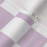 Lilac and White Checker Print copy