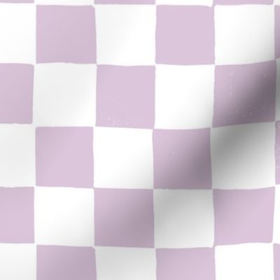 Lilac and White Checker Print copy