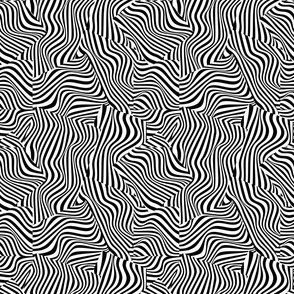 Abstract Zebra Pattern (Small)