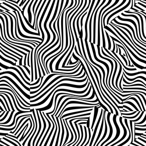 Abstract Zebra Pattern (Large)