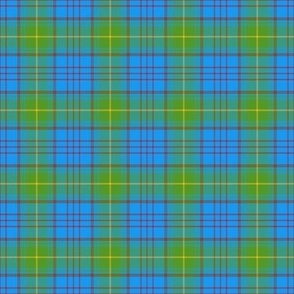Small Summer Plaid Blue Red Yellow