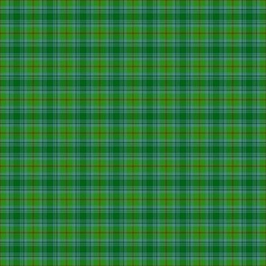 Small Summer Plaid Green Blue Red