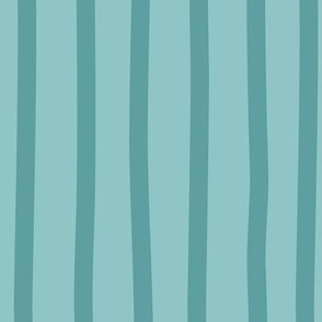 Blue on blue stripe - 1/2 inch