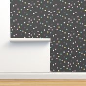 crazy dots dark grey