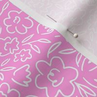 Pippy Squiggle Floral - Pink Small