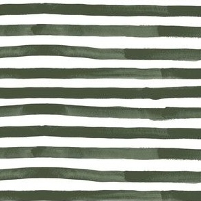beach stripe vintage olive 0.5in