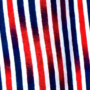 Red White and Blue Diagonal Stripe