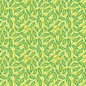 leafy greens abstract
