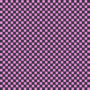 Micro Squares / Hot Pink & Midnight