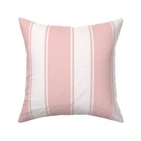 Jill | English Rose | 6" Repeat | Wide Awning Stripe