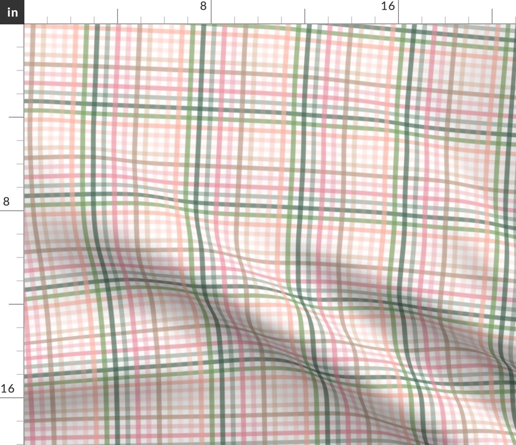 Pink and Green Gingham Plaid small_BEVERLY HILLS HOTEL