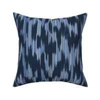 Kiersten Ikat toned Navy 