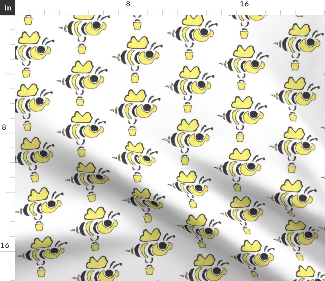 Cute Bee Pattern