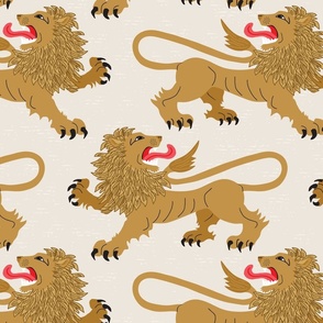 Asherah Medieval Lions | Neutral