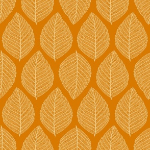 Yellow Tropical Leaves - Medium