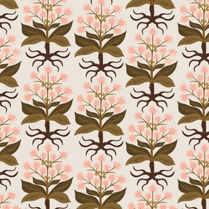 Thistle Bush Floral | Neutral