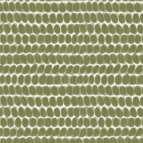 Olive green modern abstract dots for coastal wallpaper, fabric and quilting