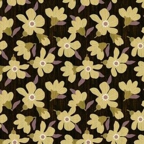 Ditsy Floral - Soft Yellow
