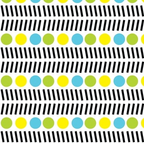Abstract Animal Print - Abstract Dot and stripes - summer vibe - Medium