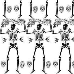 Day of the Dead - Dancing Skeleton