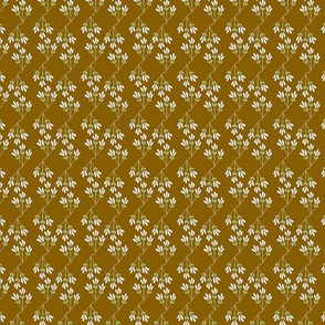 Doll House Wallpaper Bronze