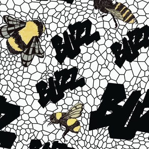 Buzz Bee Graphic Print
