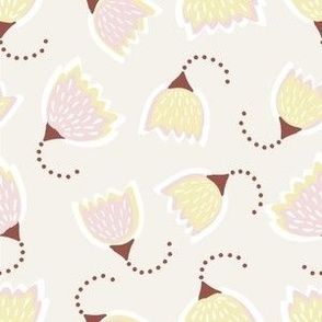 Butter-and-Piglet-Flowers---S---soft-pink-yellow-beige-brown---SMALL---900