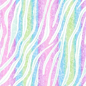 Zebra Watercolor Pattern